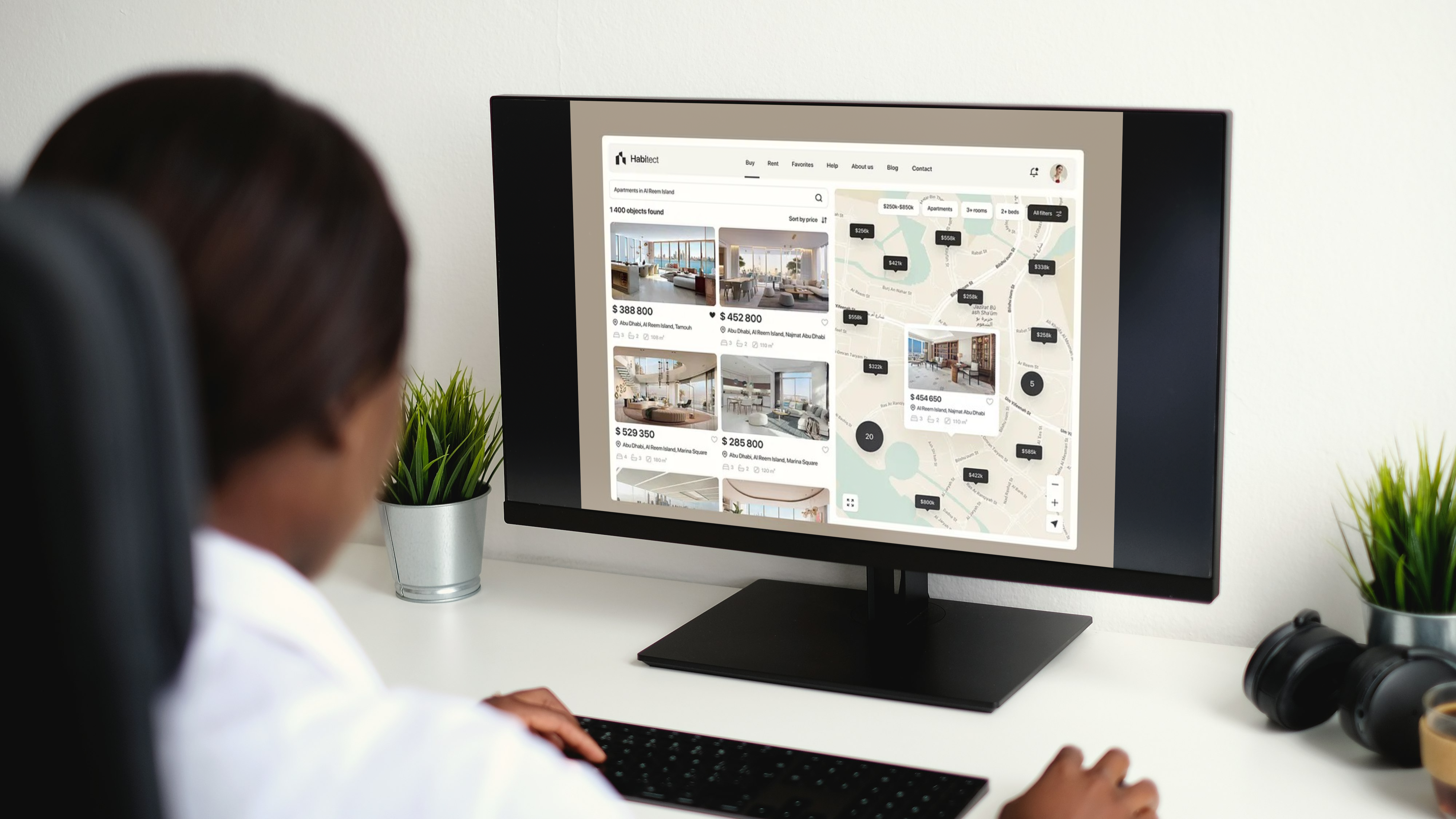 real estate web screenshot 3